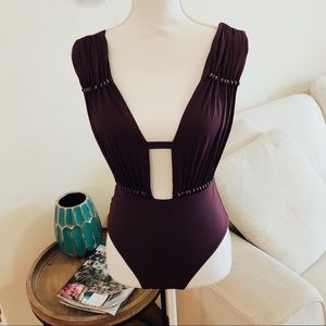 Becca one piece swim suit